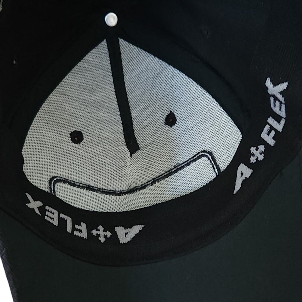 DIRTBAG Clothing Wear It 'Til It Stinks baseball cap black Flex Fit hat OS NEW - Picture 5 of 7